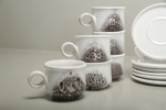Teservis keramik, 20 delar