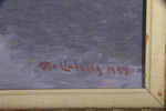 Otto Lindberg olja på duk, signerad 1949