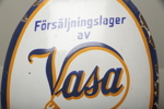 Emaljskylt "Vasa" 