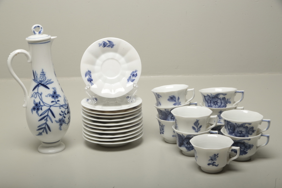 Royal Copenhagen kaffeservis, 23 delar