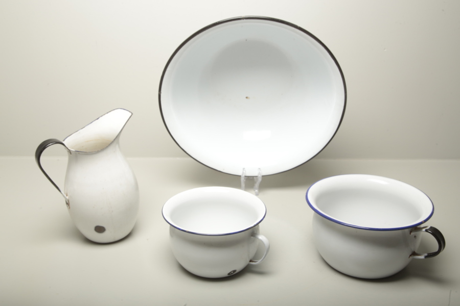 Kockum emalj, 4 delar