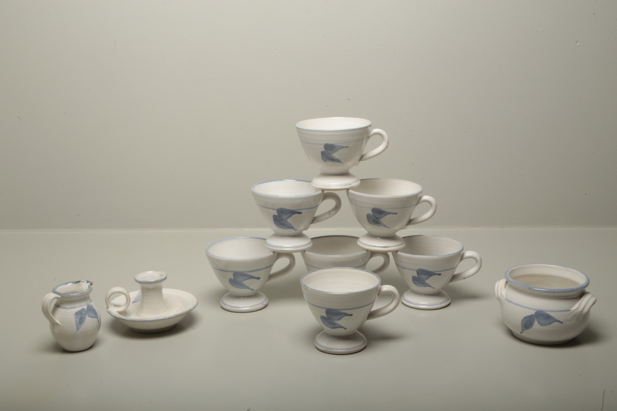 Frank Larsen keramik, 10 delar