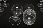 Fotglas kristall, 12 stycken