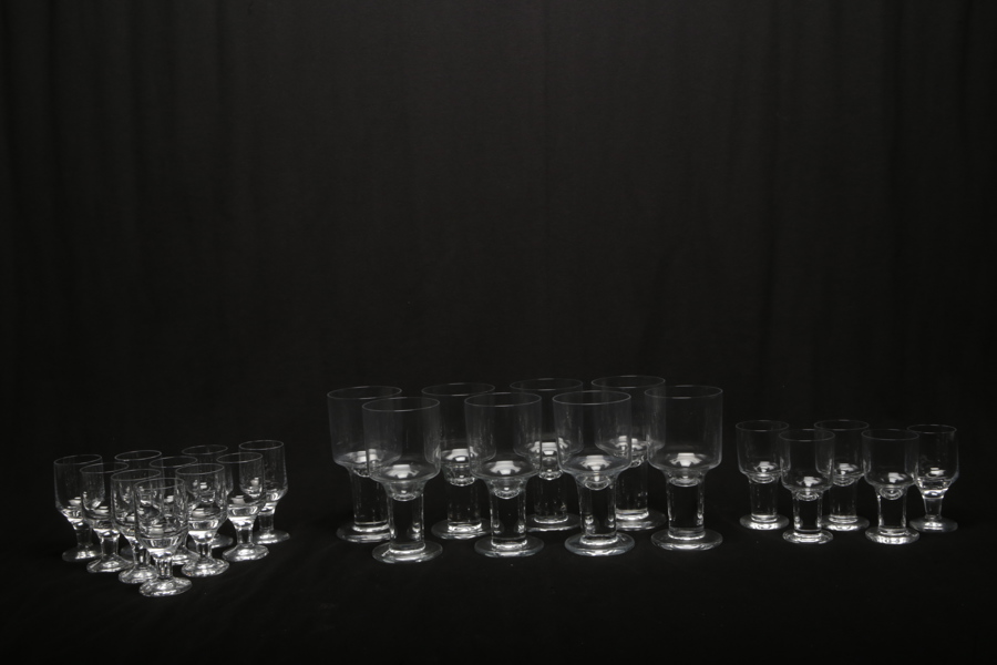 Glasservis, 23 delar