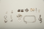 Diverse silversmycken