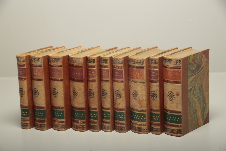 Wilhelm Moberg halvfranska band, 10 stycken