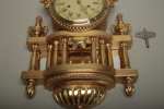 Väggklocka s.k guldpendyl 1900-tal