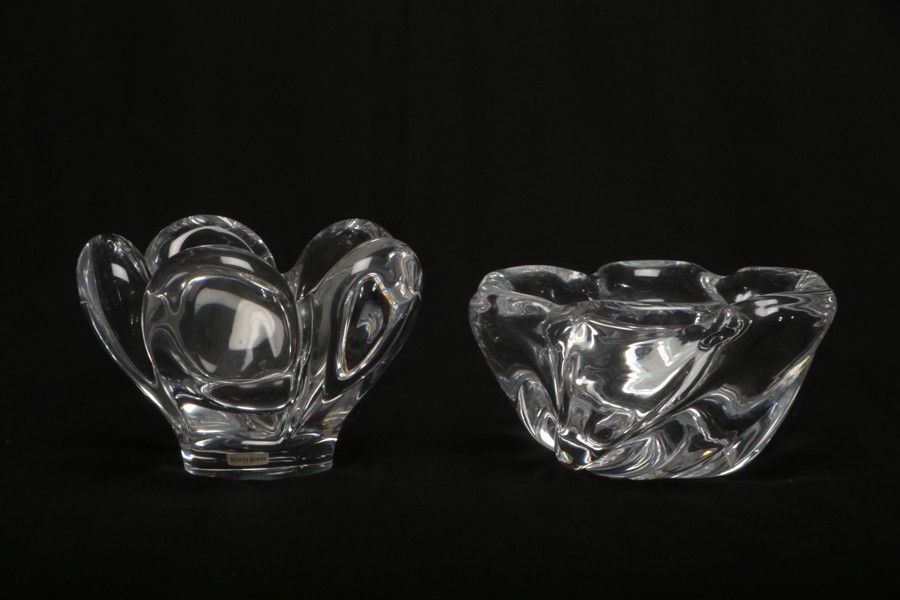 Skålar, Orrefors & Kosta Boda, 2 stycken