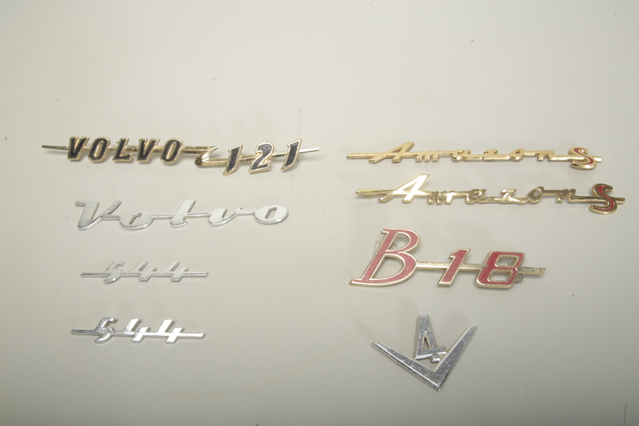 Bildekaler Volvo, 5 stycken