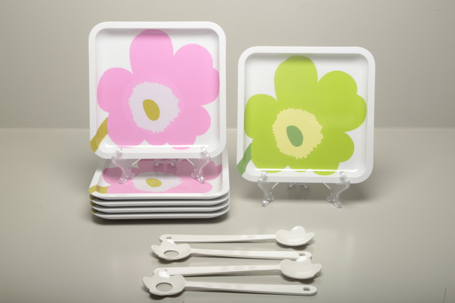 Marimekko Zak Designs, tallrikar 6 stycken 