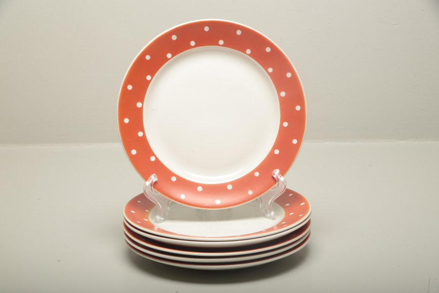 Gefle "Amanita" assietter, 6 stycken