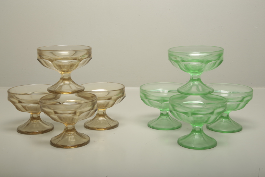 Eda glasbruk dessertskålar, 8 stycken