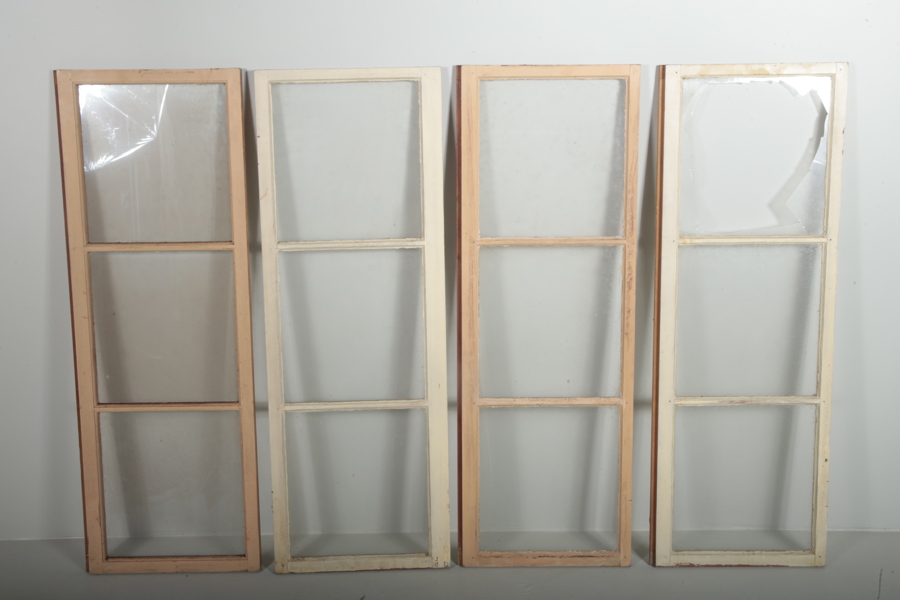 Fönster 3 rutor, 4 stycken