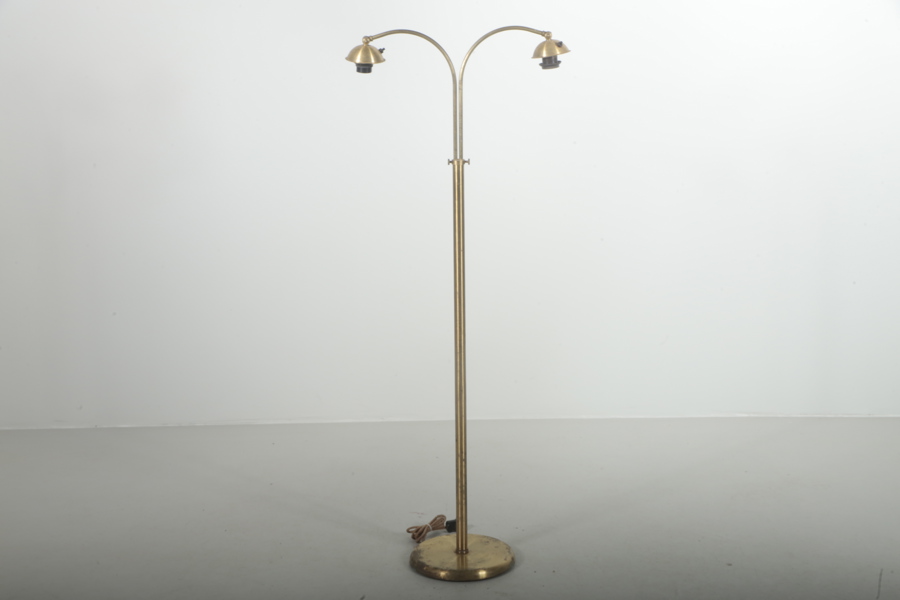 Golvlampa mässing, 1940-tal