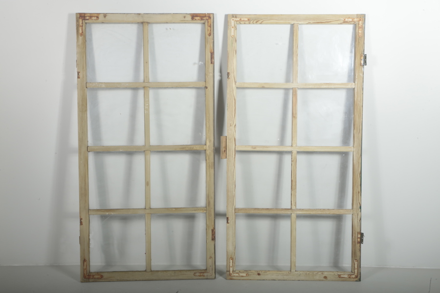 Fönster 8 rutor, 1 par, 1900-tal