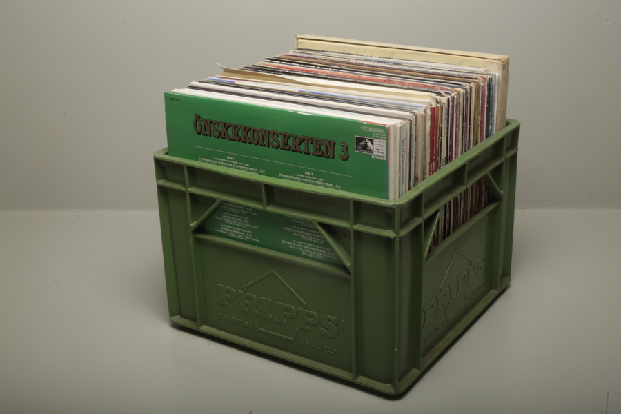 Parti vinylskivor LP