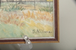 Olov Nilsson, Olja på pannå, Signerad