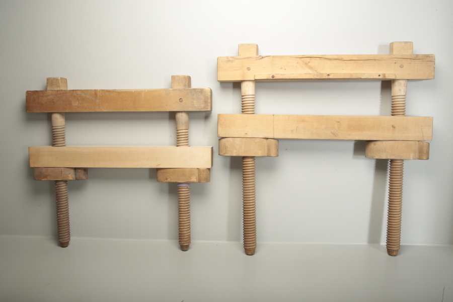 Bokbinderipressar, 2 stycken