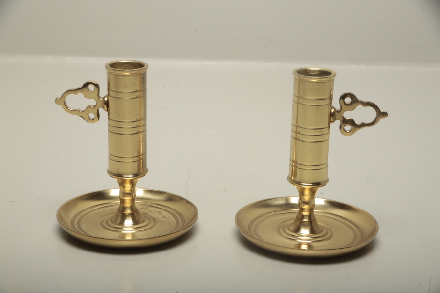 Nattljusstakar 1-par, mässing