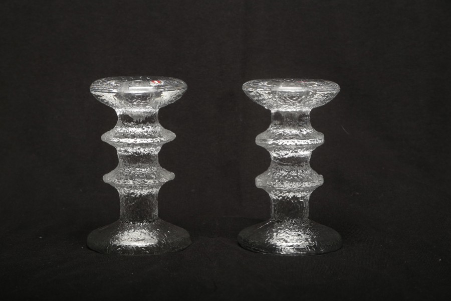 Iittala "Festivo" ljusstakar, 1 par
