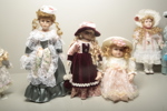 Porslinsdockor, 8 stycken
