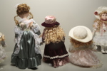 Porslinsdockor, 8 stycken