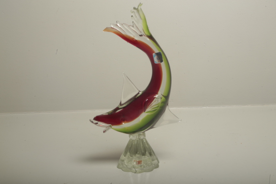 Murano konstglas "Fisk"