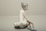 Nao figurin "Balettdansös" porslin