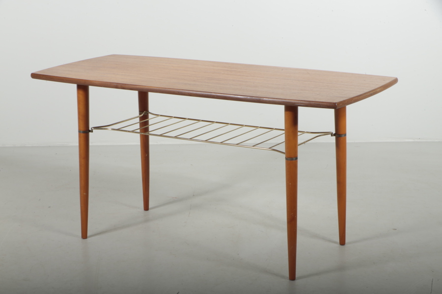 Soffbord teak, 1950-1960 tal