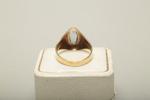 Ring med sten, 18k