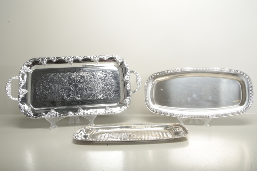 Brickor metall, 3 stycken