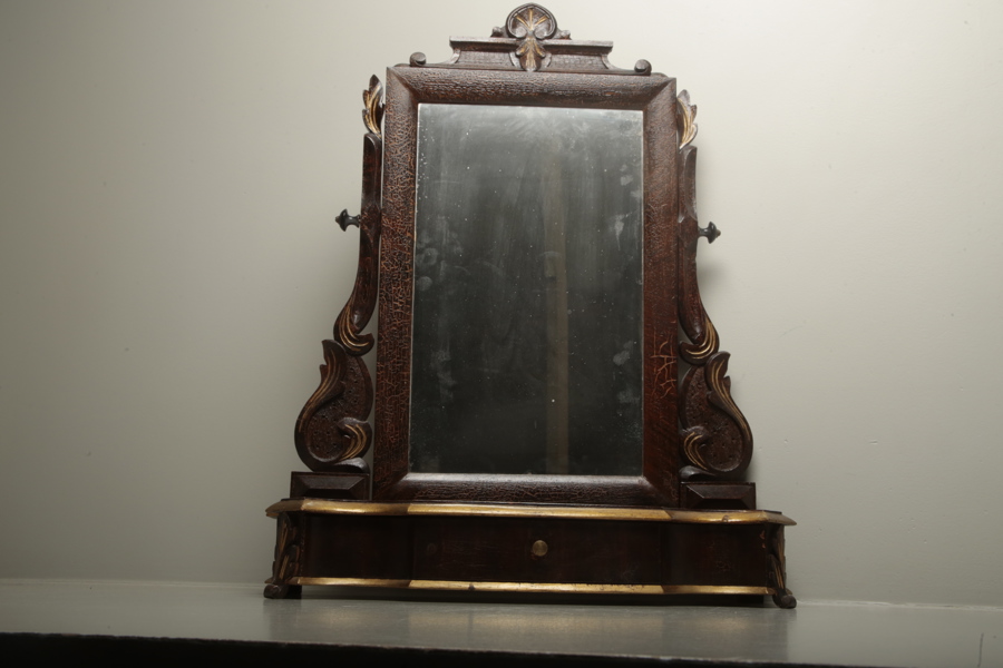 Lådspegel s.k pigtittare, sekelskiftet