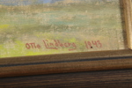 Otto Lindberg olja på duk, signerad 1943
