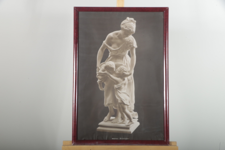 Tavla "Broderskysset" tryck, sekelskiftet