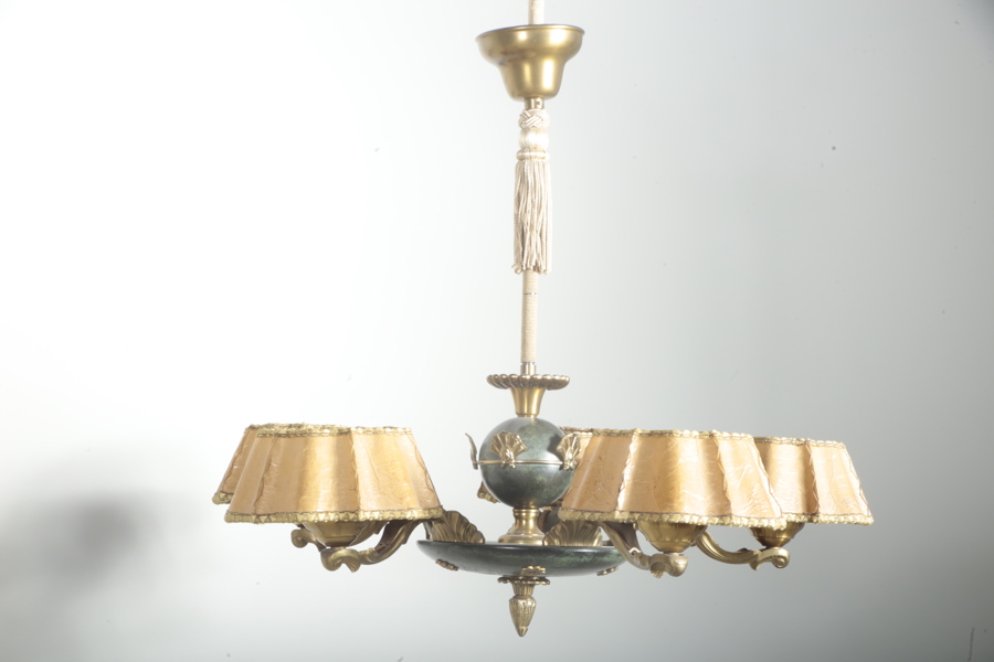 Taklampa mässing, 1900-talets mitt