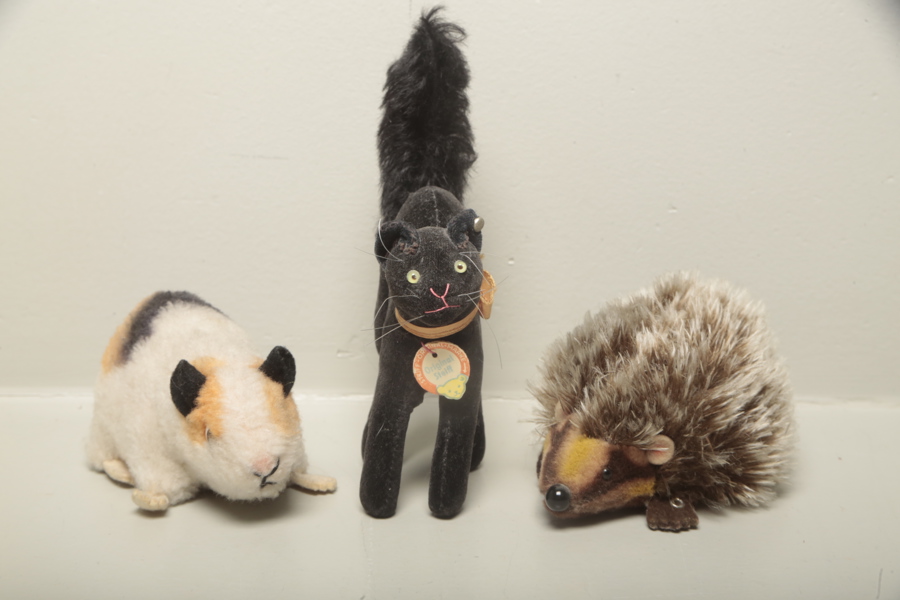 Steiff mjukis djur, 3st
