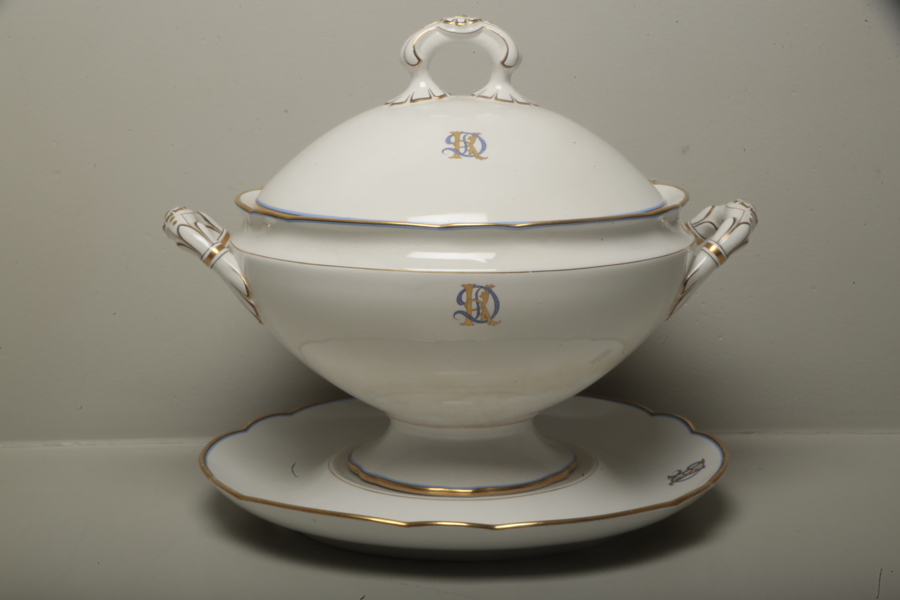 Rörstrand terrin, 1900-talets första hälft.