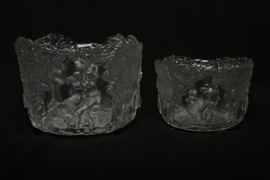 Kosta "Rapsody" skålar, 2st