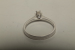 Ring 18K med sten 0,14 carat