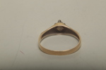 Ring 18K med sten 0.10 Carat
