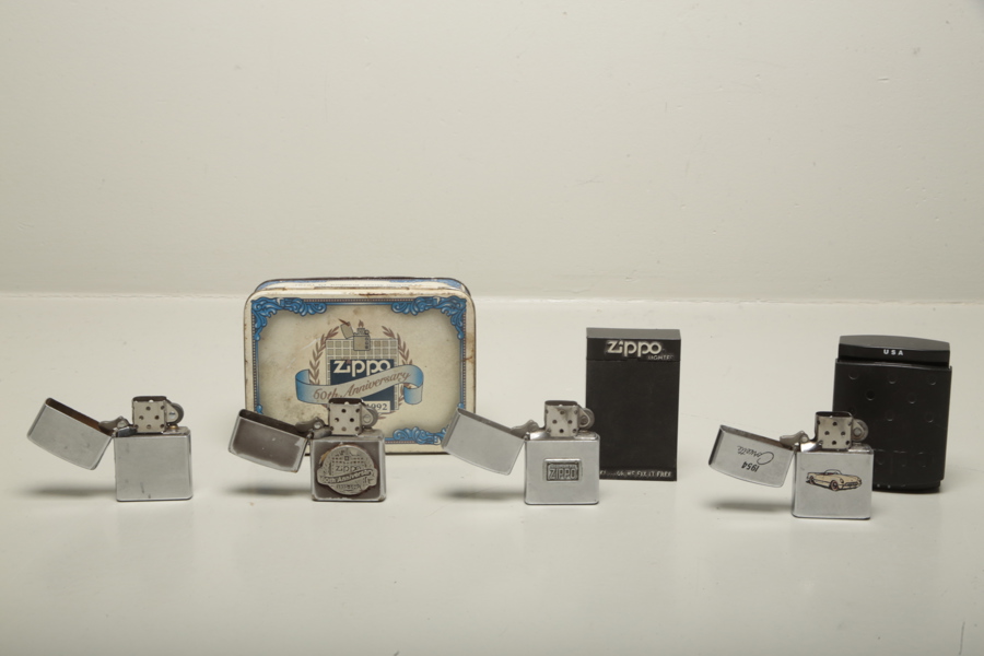 "Zippo" tändare, 4st