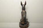 Figurin, modern, Egyptisk motiv- sittande "Anubis"