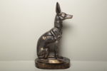 Figurin, modern, Egyptisk motiv- sittande "Anubis"