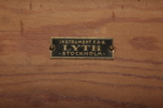 Avvägningsinstrument, "Lyth Stockholm"