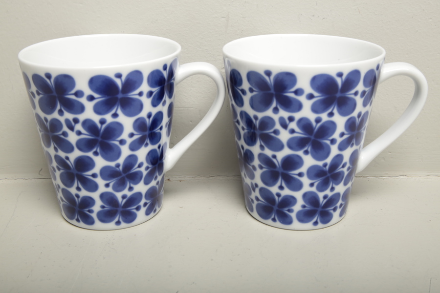 Rörstrand 'Mon Amie' 2st Muggar