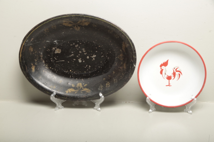 Bricka 1800/1900-tal & Kockum Fat