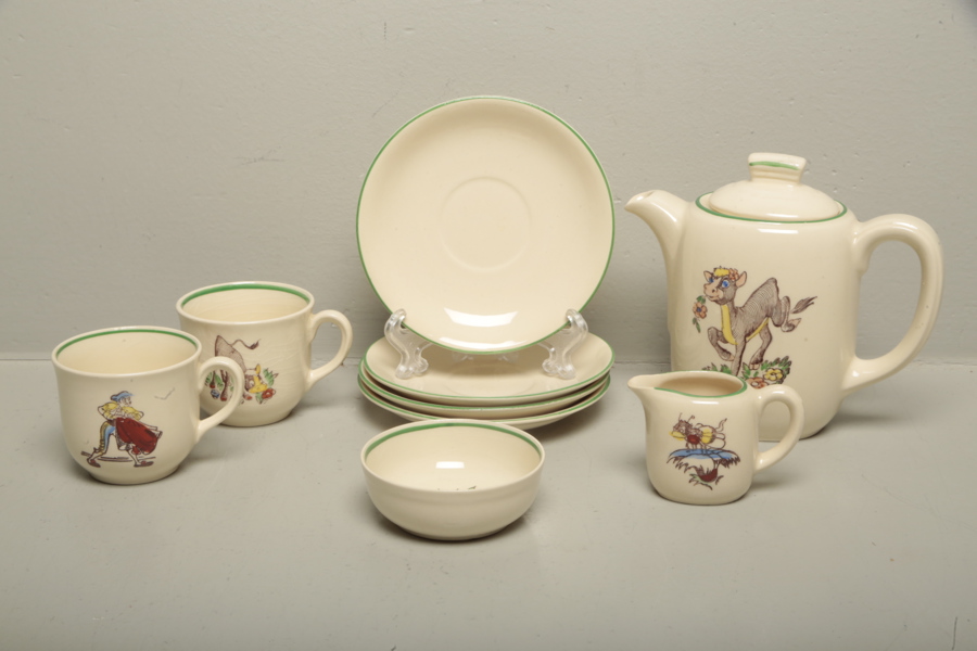 Rörstrand sevisdelar, 'C.o Walt Disney'