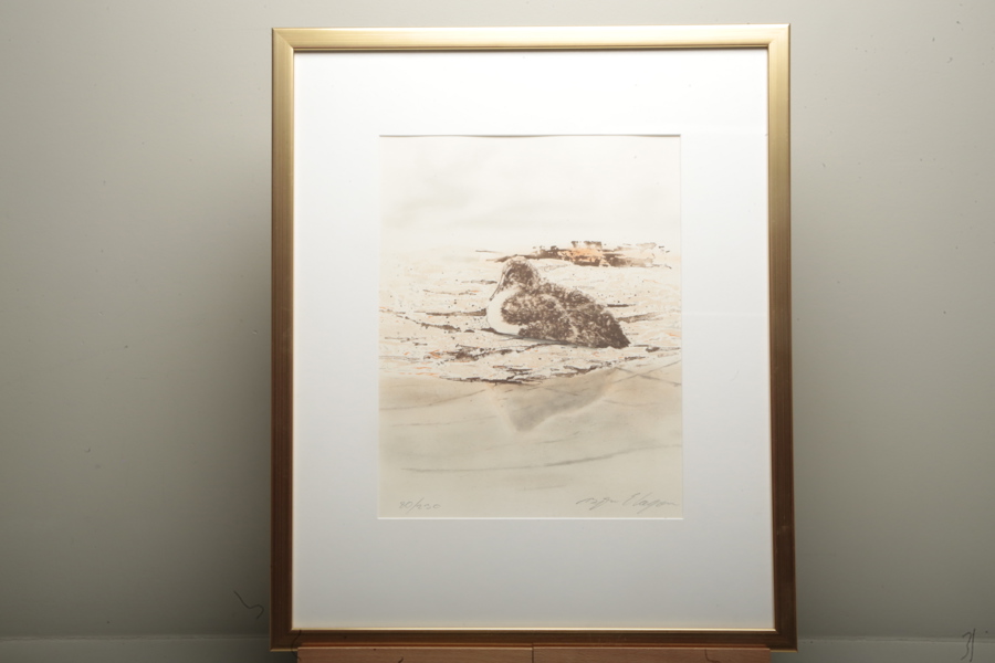 Björn Ekengren, färglitografi, signerad 