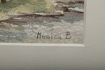 Okänd konstnär, Signerad 'Monica B'