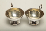 Punsch muggar, 1-par, Silver